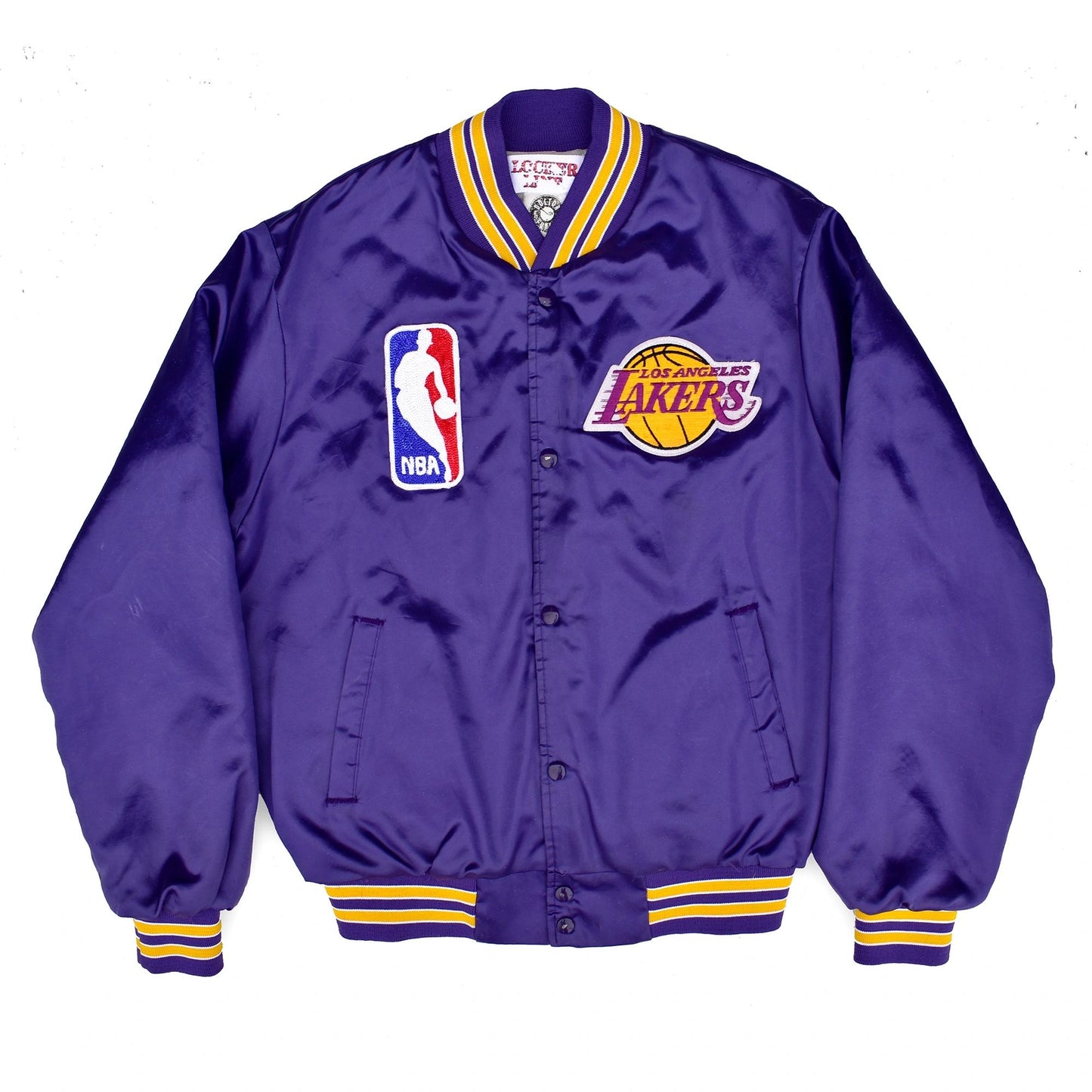 1/1 Los Angeles Lakers Custom Chain Stitch NBA Satin Jacket