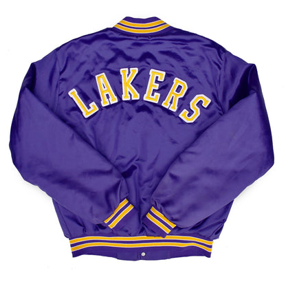 1/1 Los Angeles Lakers Custom Chain Stitch NBA Satin Jacket