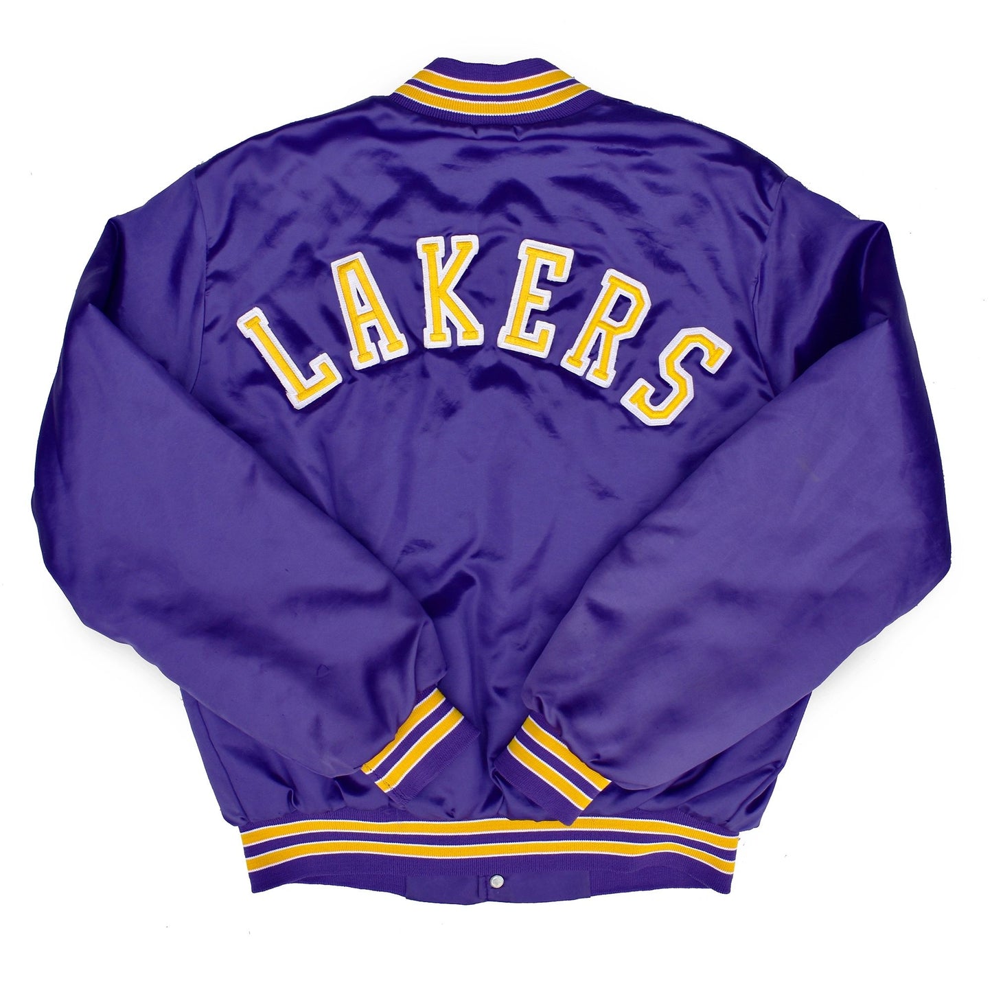 1/1 Los Angeles Lakers Custom Chain Stitch NBA Satin Jacket
