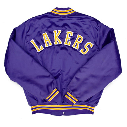 1/1 Los Angeles Lakers Custom Chain Stitch NBA Satin Jacket