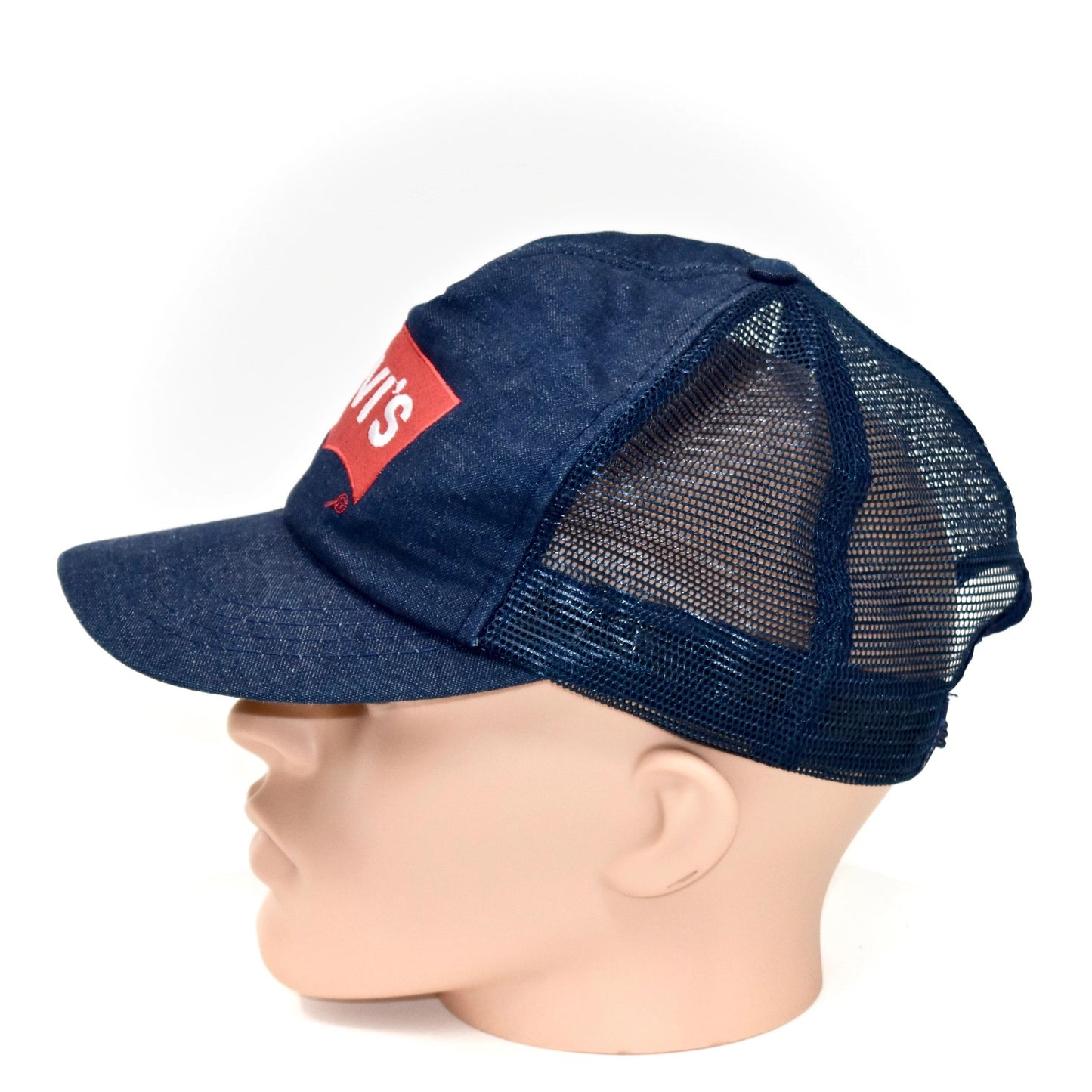 1980s Levis Denim Trucker Snapback Hat