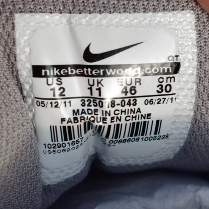 Nike Air Max 90 Retro Grey/Black 2011 Running Shoes Size 12