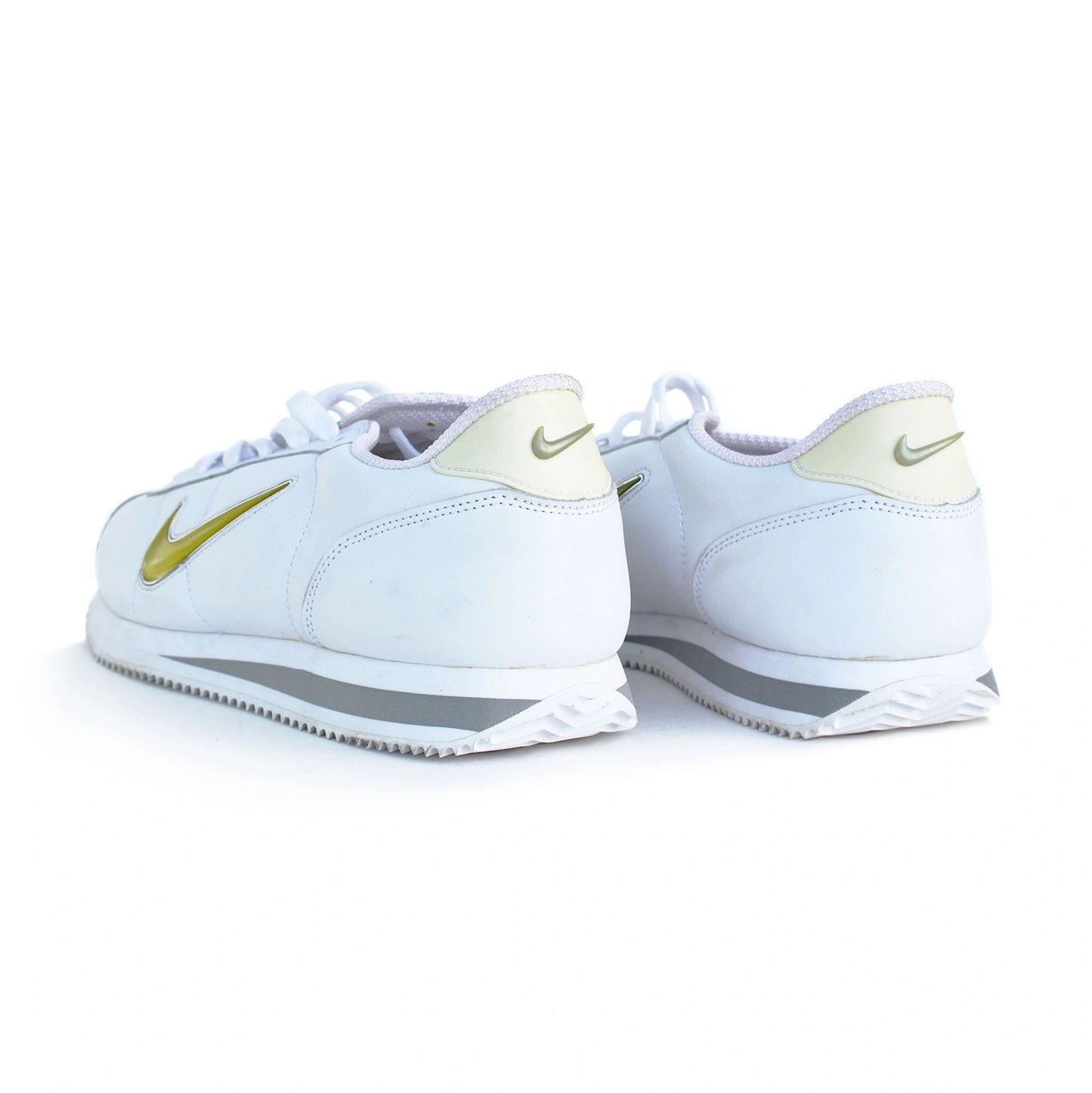 Nike Cortez Deluxe 2003 Jewel Swoosh White/White NEW in Box Size 12