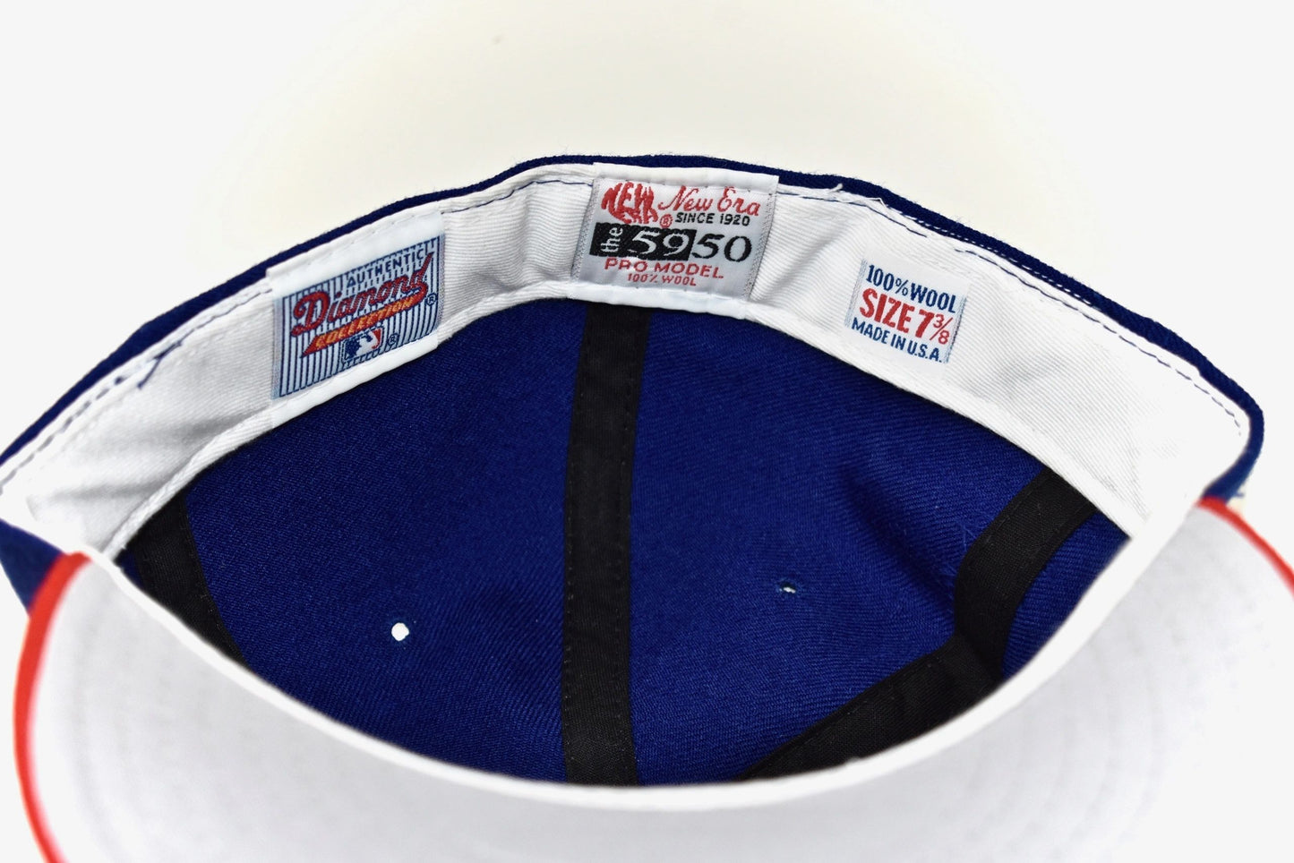 90s Fitted New Era Chicago Cubs Hat 7 3/8
