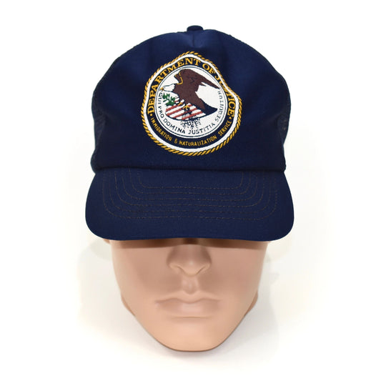 1980s Department Of Justice Presidential Mesh Trucker hat