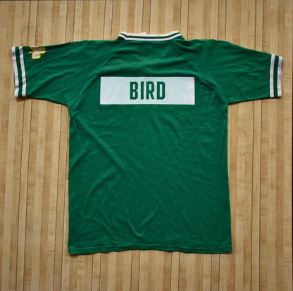 Custom "Name" Sand Knit Boston Celtics 80's Warm-up; New XXL