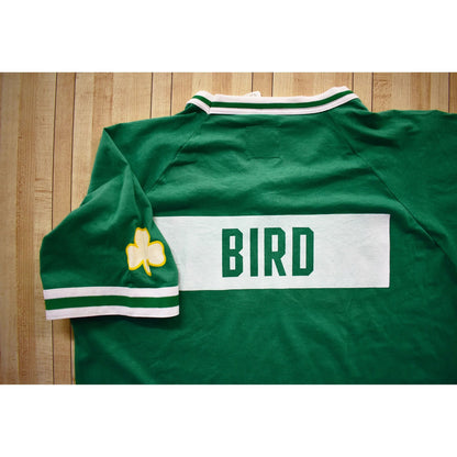 Custom "Name" Sand Knit Boston Celtics 80's Warm-up; New XXL