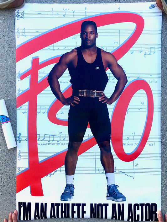 Nike Bo "Show" Jackson Trainer Max '91 Original Poster NEW