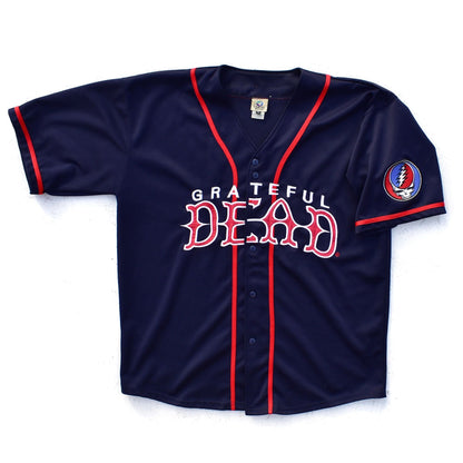 Grateful Dead Authentic Baseball Jersey by Liquid Blue, Size XXL