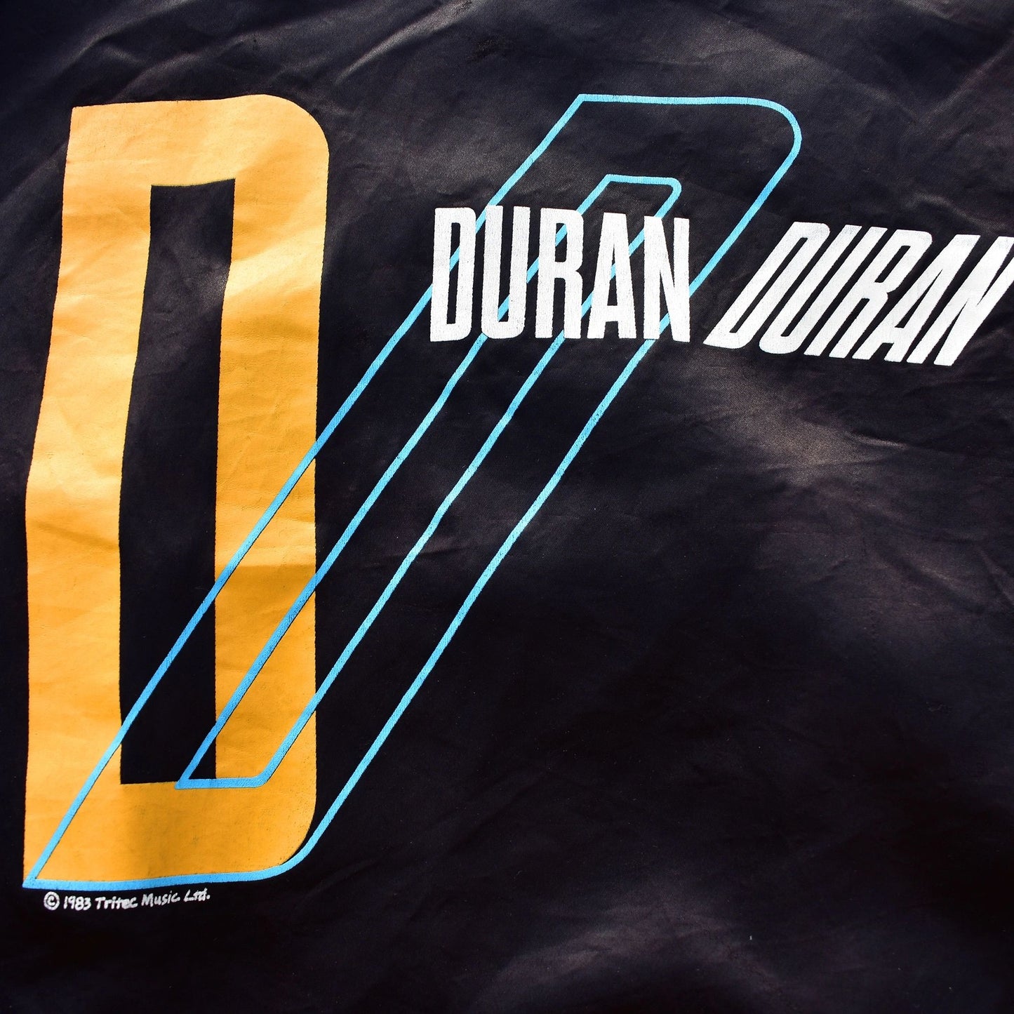 Duran Duran 1983 Satin Tour Jacket Made in USA, Size Small