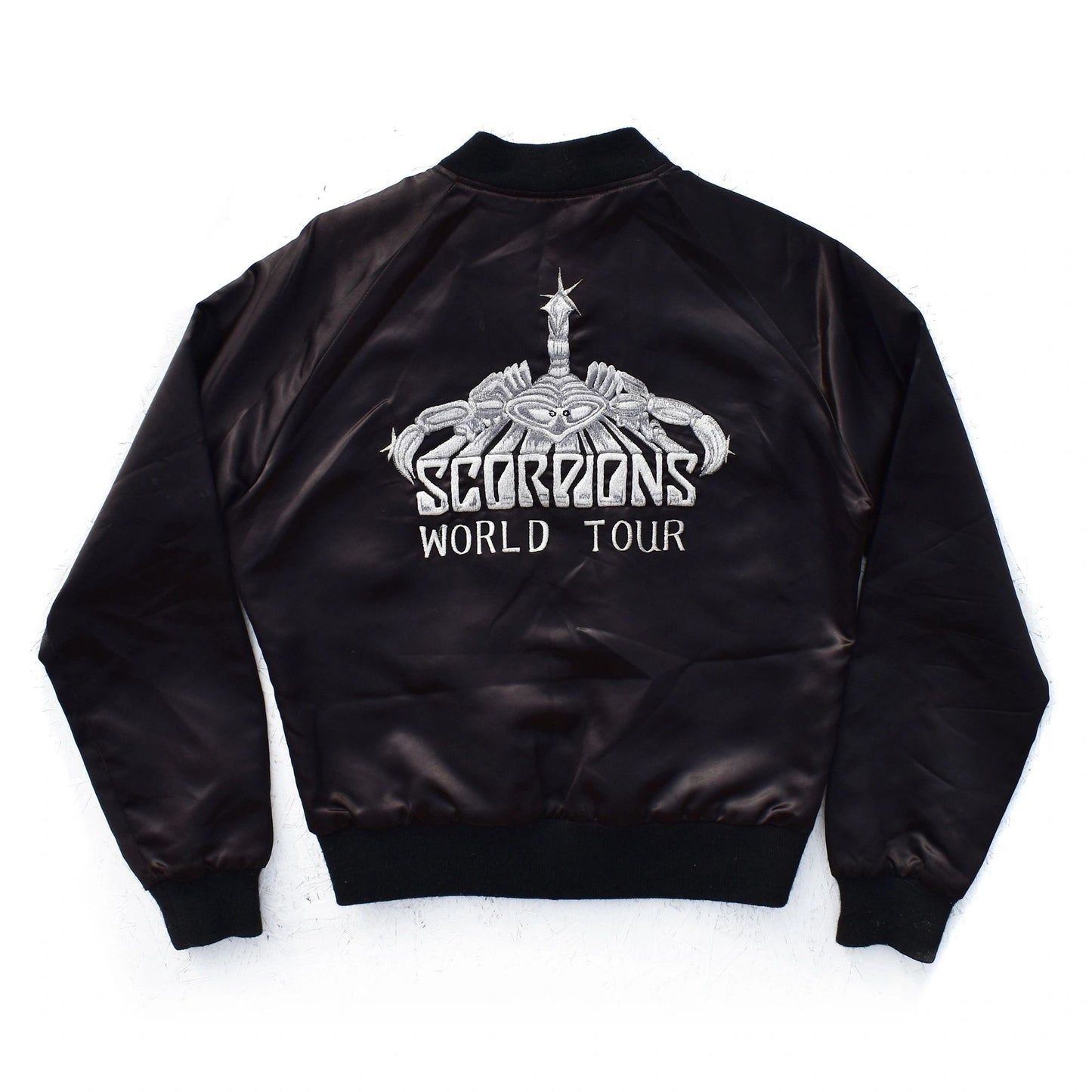 1979 Scorpions Original Lovedrive Embroidered Satin Tour Jacket