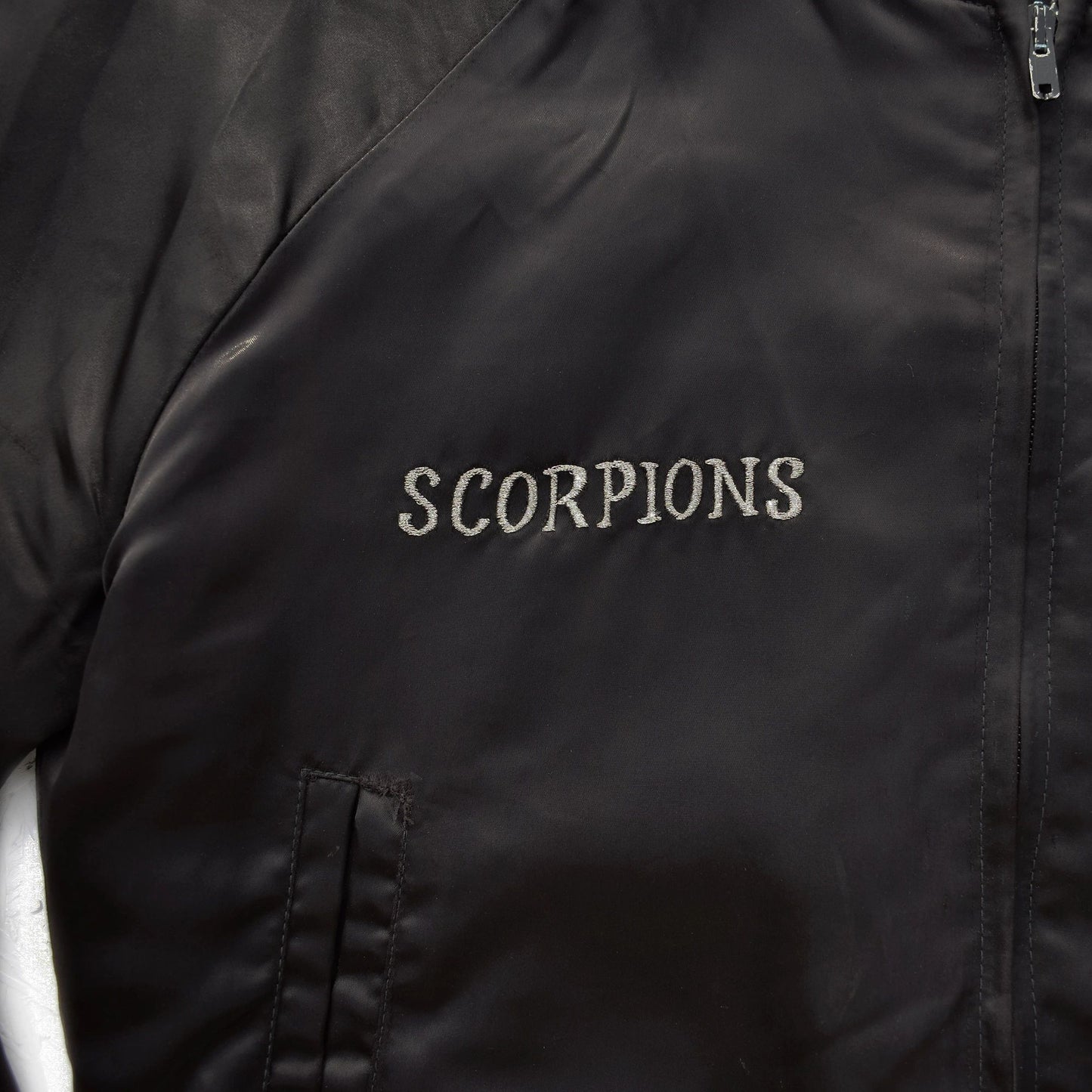 1979 Scorpions Original Lovedrive Embroidered Satin Tour Jacket