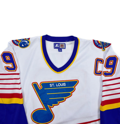St. Louis Blues Wayne Gretzky Authentic Hockey Jersey Size XL