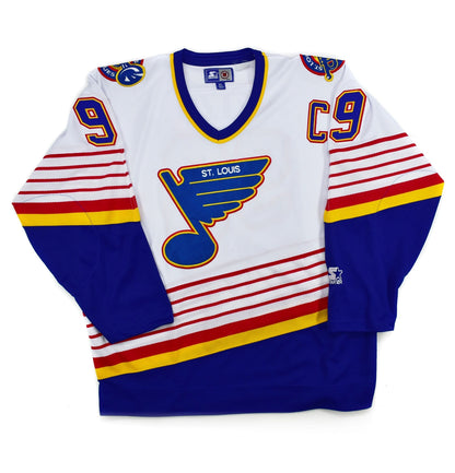 St. Louis Blues Wayne Gretzky Authentic Hockey Jersey Size XL