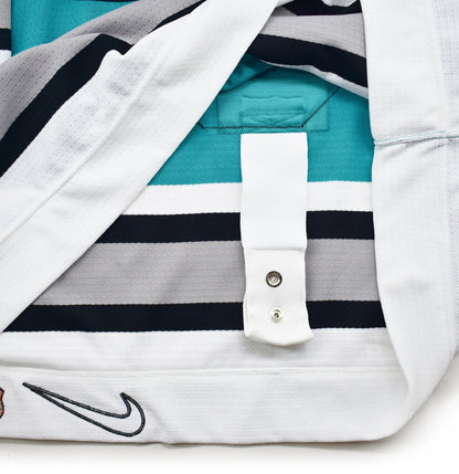 San Jose Sharks 1997 Nike Game Worn Used Hockey Jersey