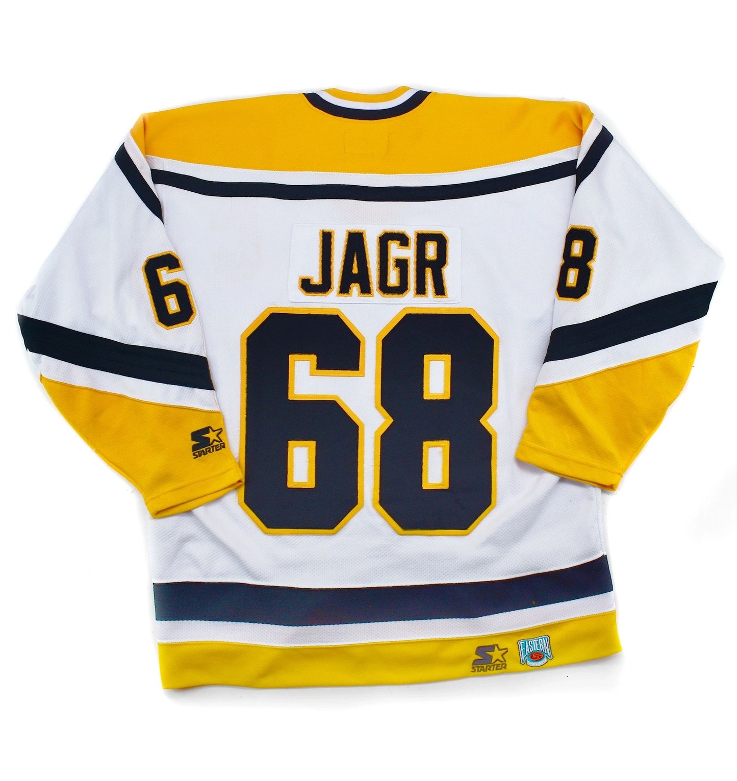 Pittsburgh Penguins Jaromir Jagr Authentic Starter Hockey Jersey Size Large