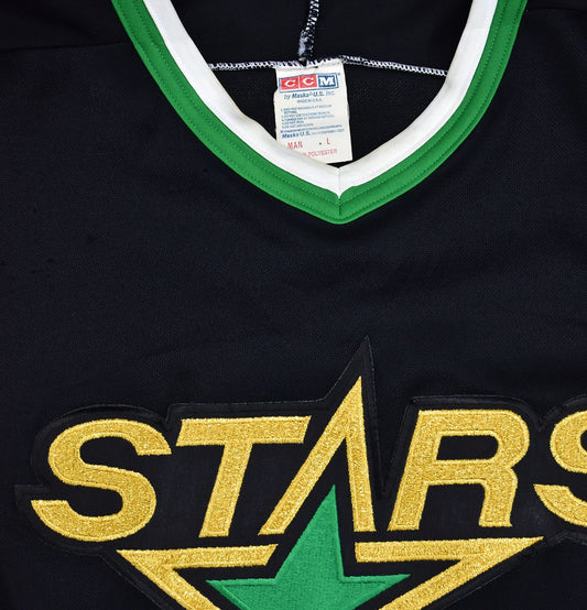 Dallas Stars Authentic CCM Hockey Jersey Size Large