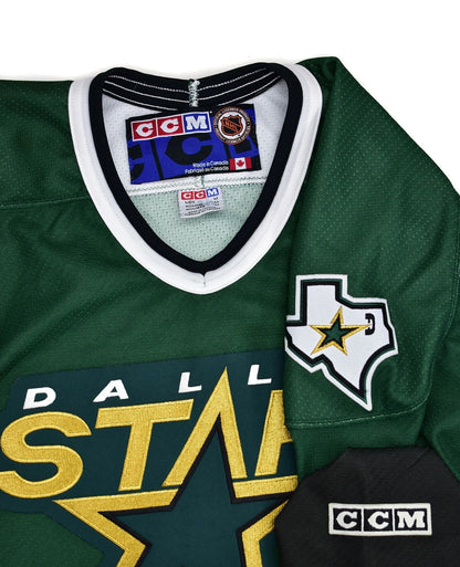 Dallas Stars Authentic CCM Alternate Hockey Jersey Size Medium