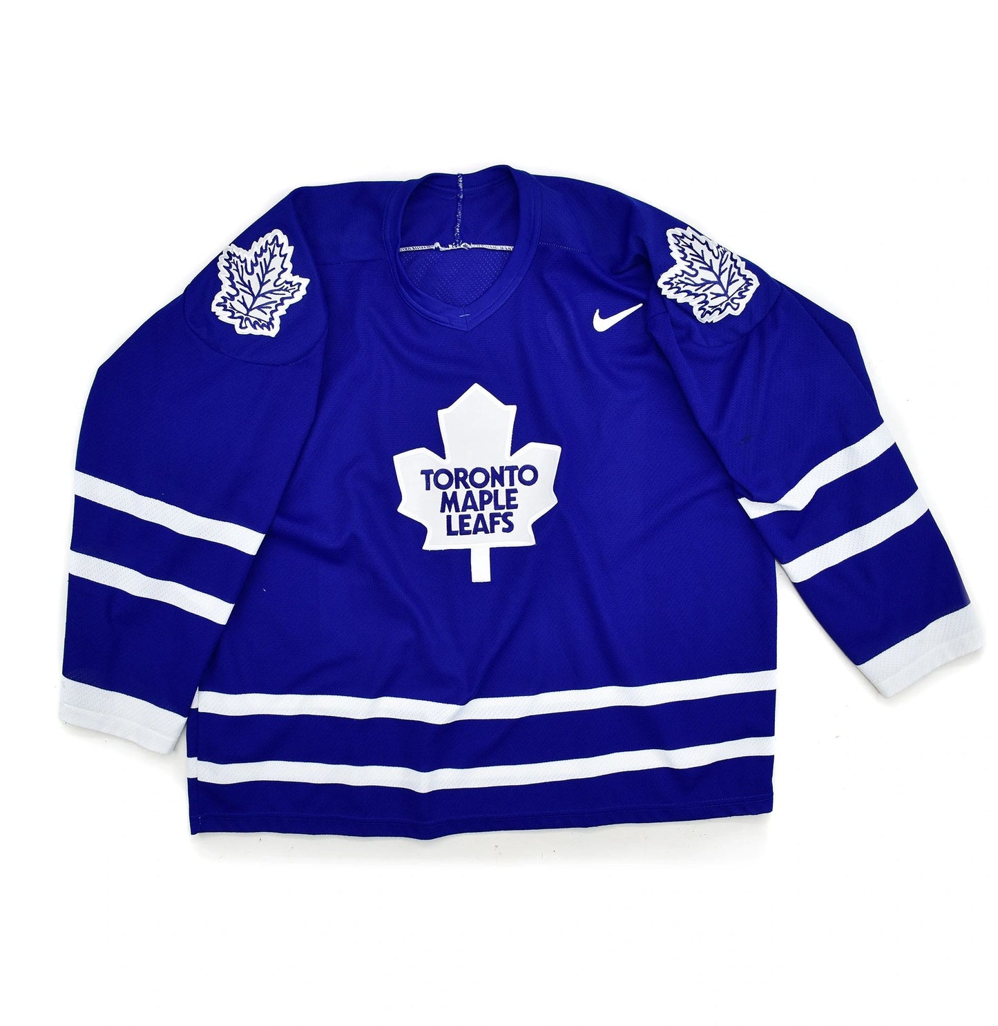 Toronto Maple Leafs Authentic Nike Hockey Jersey, Size Large