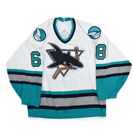 San Jose Sharks Authentic CCM Game Jersey Size Medium
