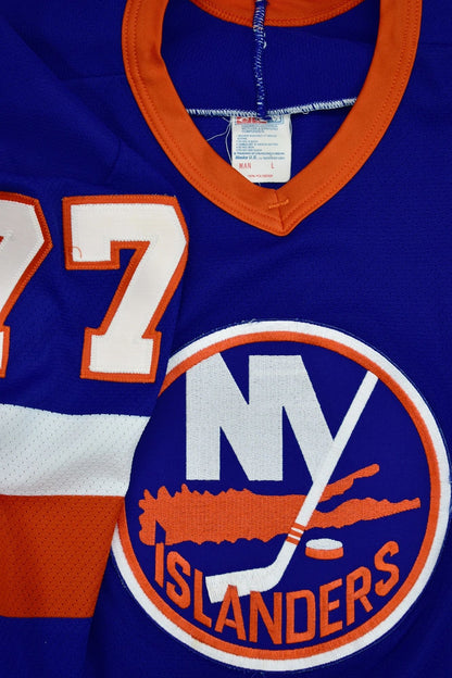 New York Islanders Pierre Turgeon CCM Authentic Hockey Jersey Size Large