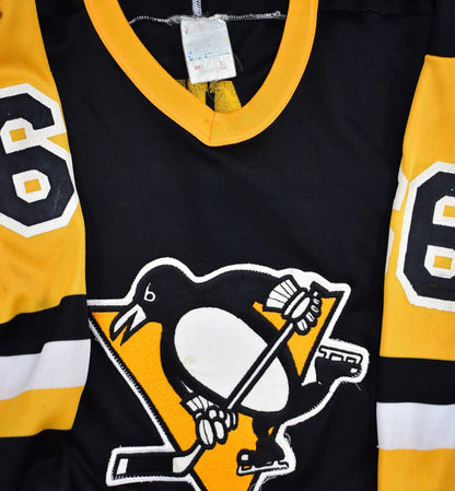 Pittsburgh Penguins Mario Lemieux Authentic CCM Hockey Jersey, Size Small