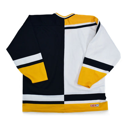 Pittsburgh Penguins Home/Away Split CCM Hockey Jersey, Size XL