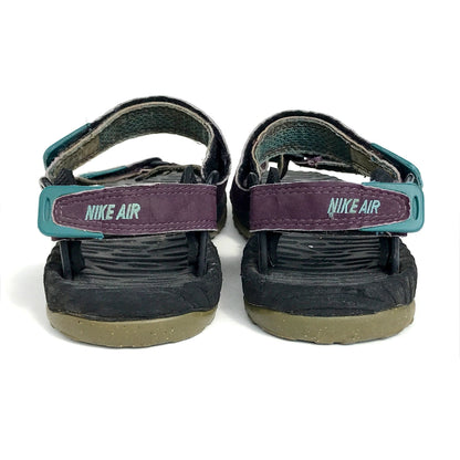Nike Air Deschutz ACG 1995 Sandals Bordeaux/Aqua Size 8
