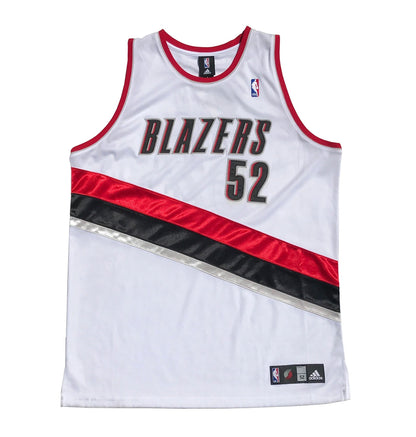Portland Trailblazers Greg Oden Authentic Game Jersey Signed Size 52
