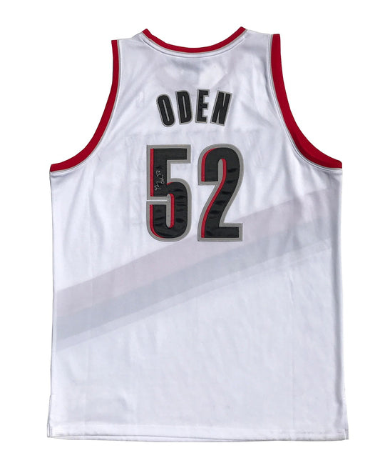 Portland Trailblazers Greg Oden Authentic Game Jersey Signed Size 52