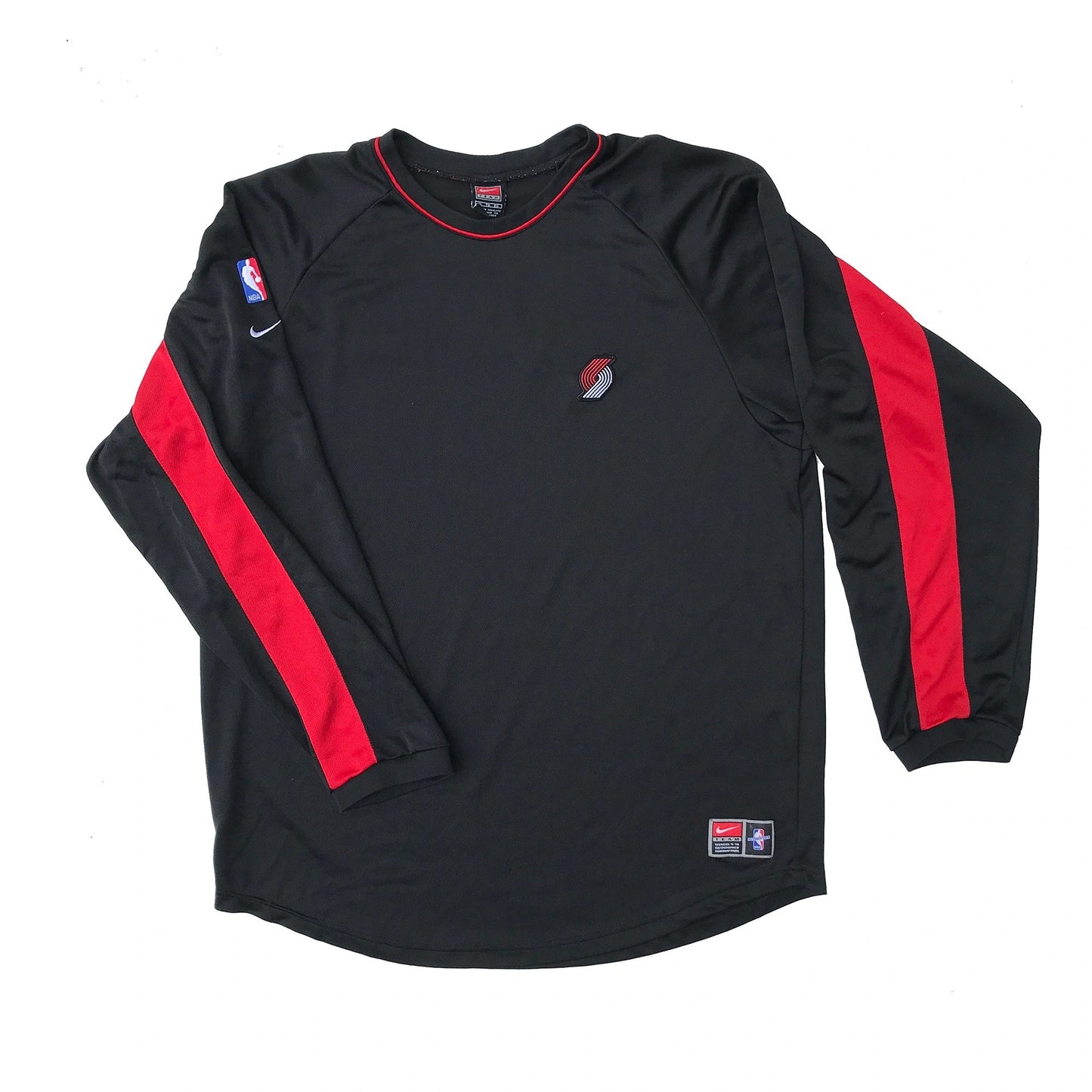 Portland Trailblazers Authentic Nike Dri-Fit Warm-Up Shirt Size XL