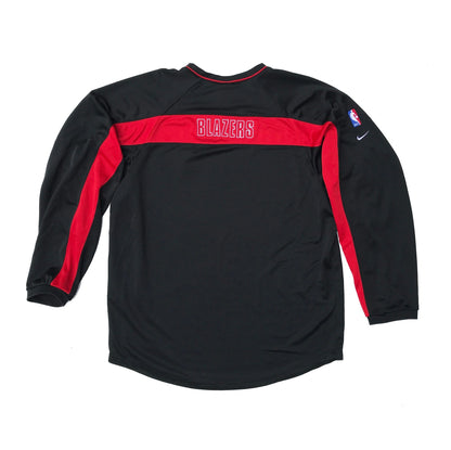 Portland Trailblazers Authentic Nike Dri-Fit Warm-Up Shirt Size XL