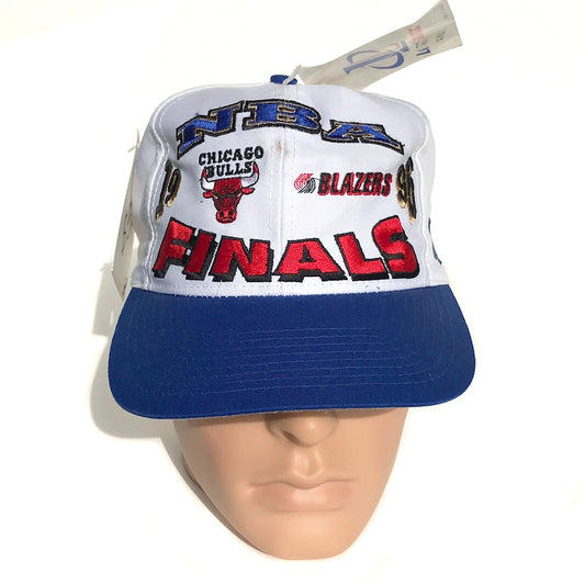 Portland Trailblazers Vs. Chicago Bulls Rare 1996 NBA Finals(?) Hat NEW