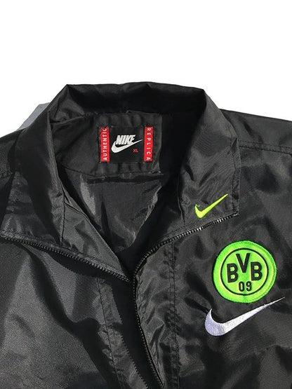 Nike BVB Borussia Dortmund 90's Volt Soccer Jacket Size XL