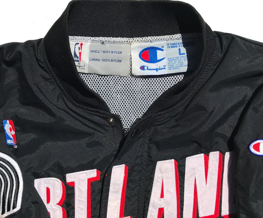 Portland Trailblazers Authentic Champion Warm-Up Jacket, Size Large