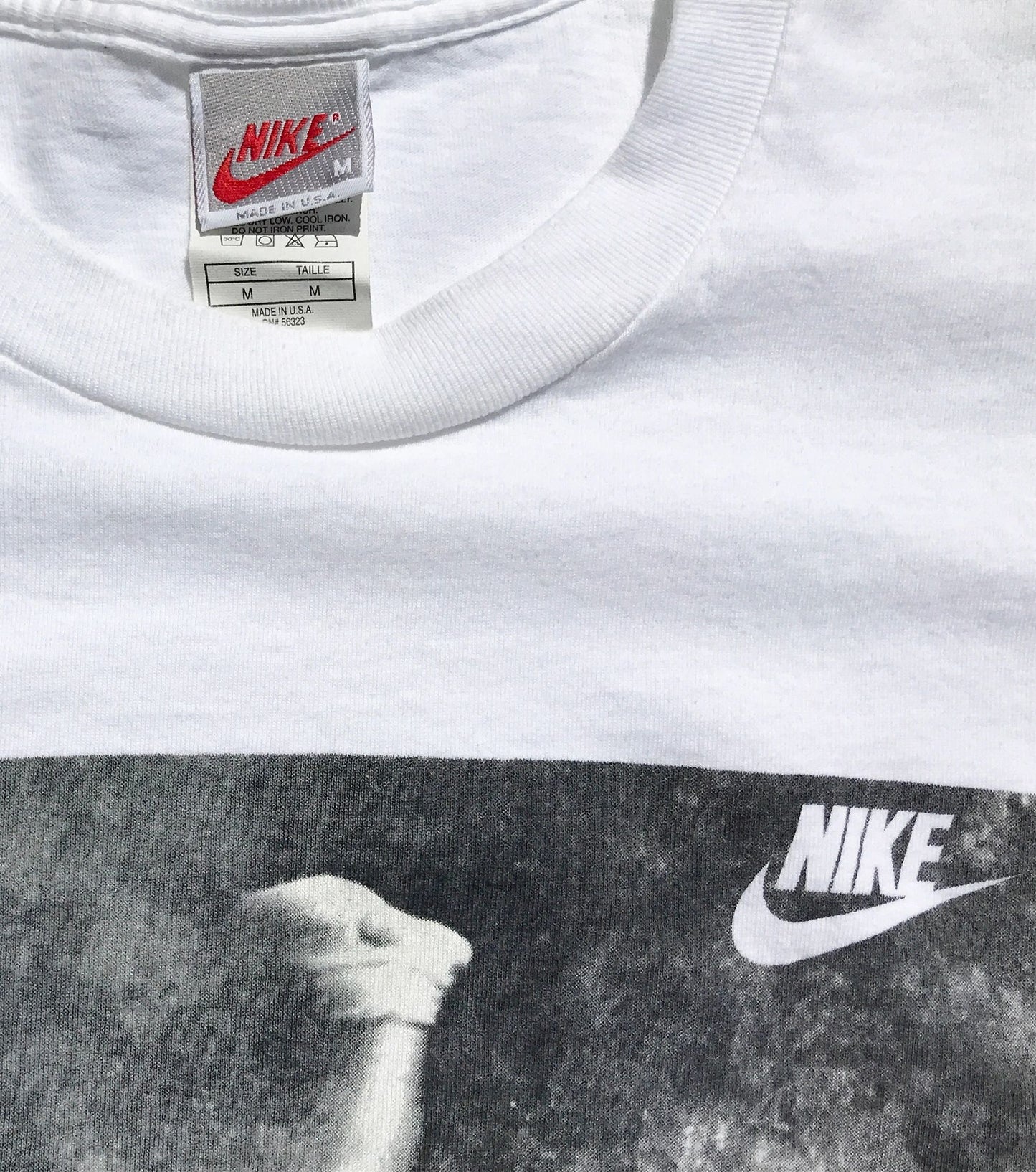 Nike Wrestling "Wimps Need Not Apply" Gray Tag T-Shirt Size Medium