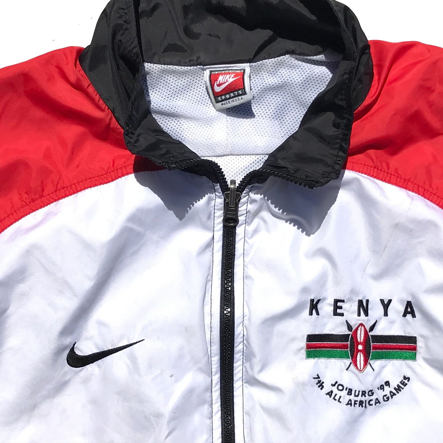 Nike Kenya 1999 National Africa Games Team Jacket Size Medium