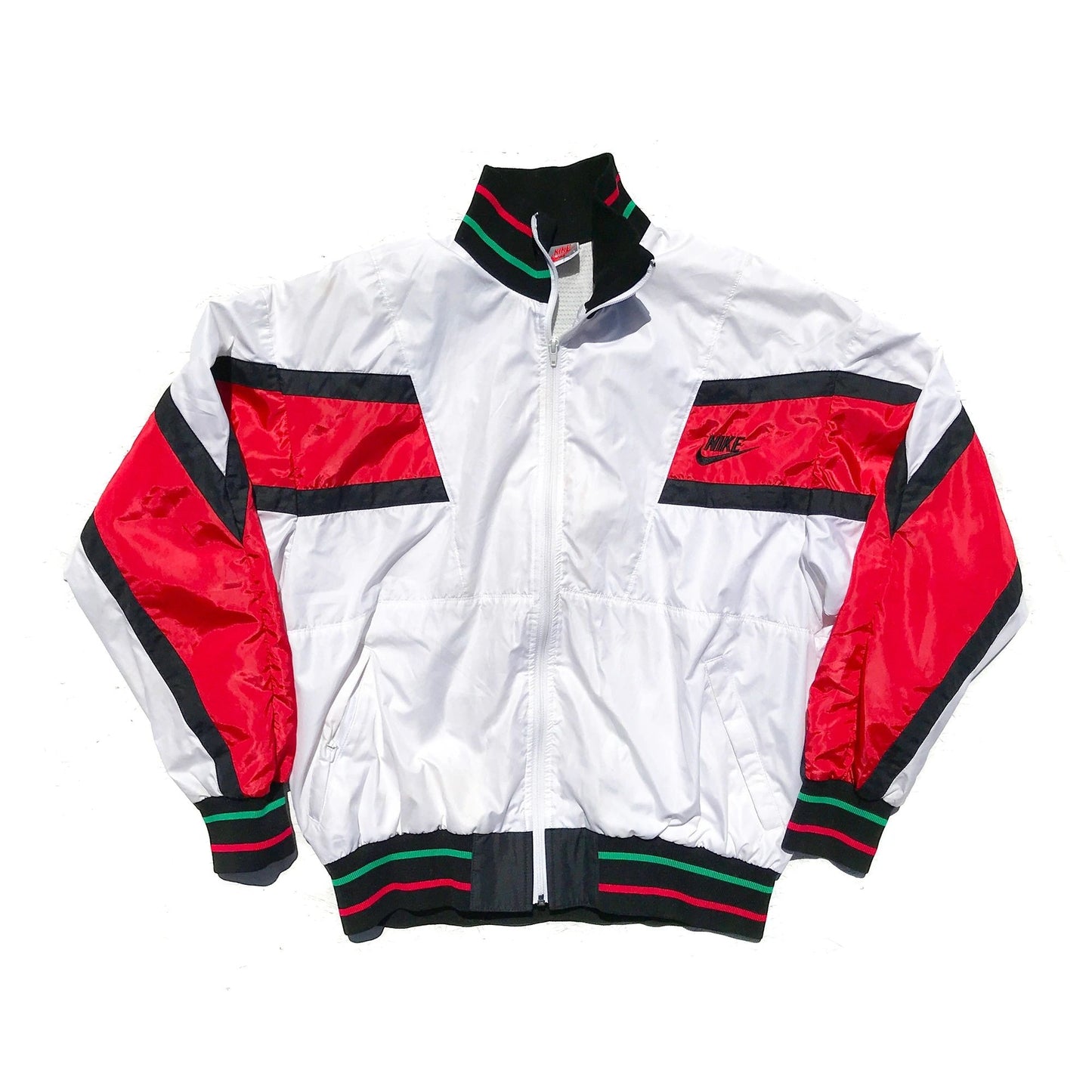 Nike Gray Tag Kenya Track & Field 90's Team Jacket Size Large