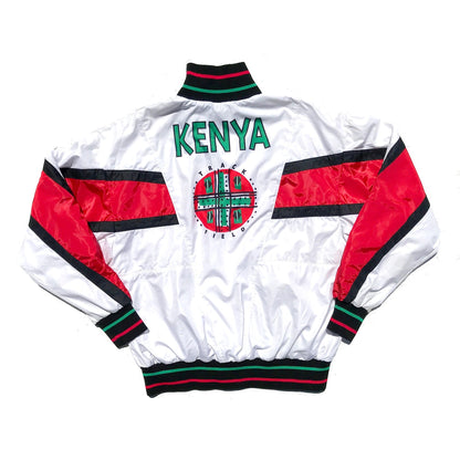 Nike Gray Tag Kenya Track & Field 90's Team Jacket Size Large