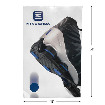 Nike Shox BB4 Shoes Original Y2K Foot Locker Store Display Poster Ad