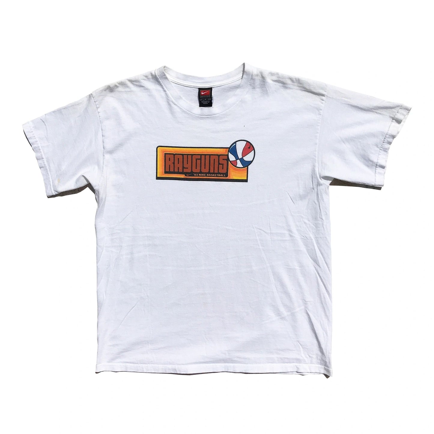 Nike Basketball Roswell Rayguns 2003 Team T-Shirt Size Large