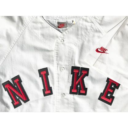 Nike Gray Tag Authentic 90's Baseball Jersey Size Medium / Large