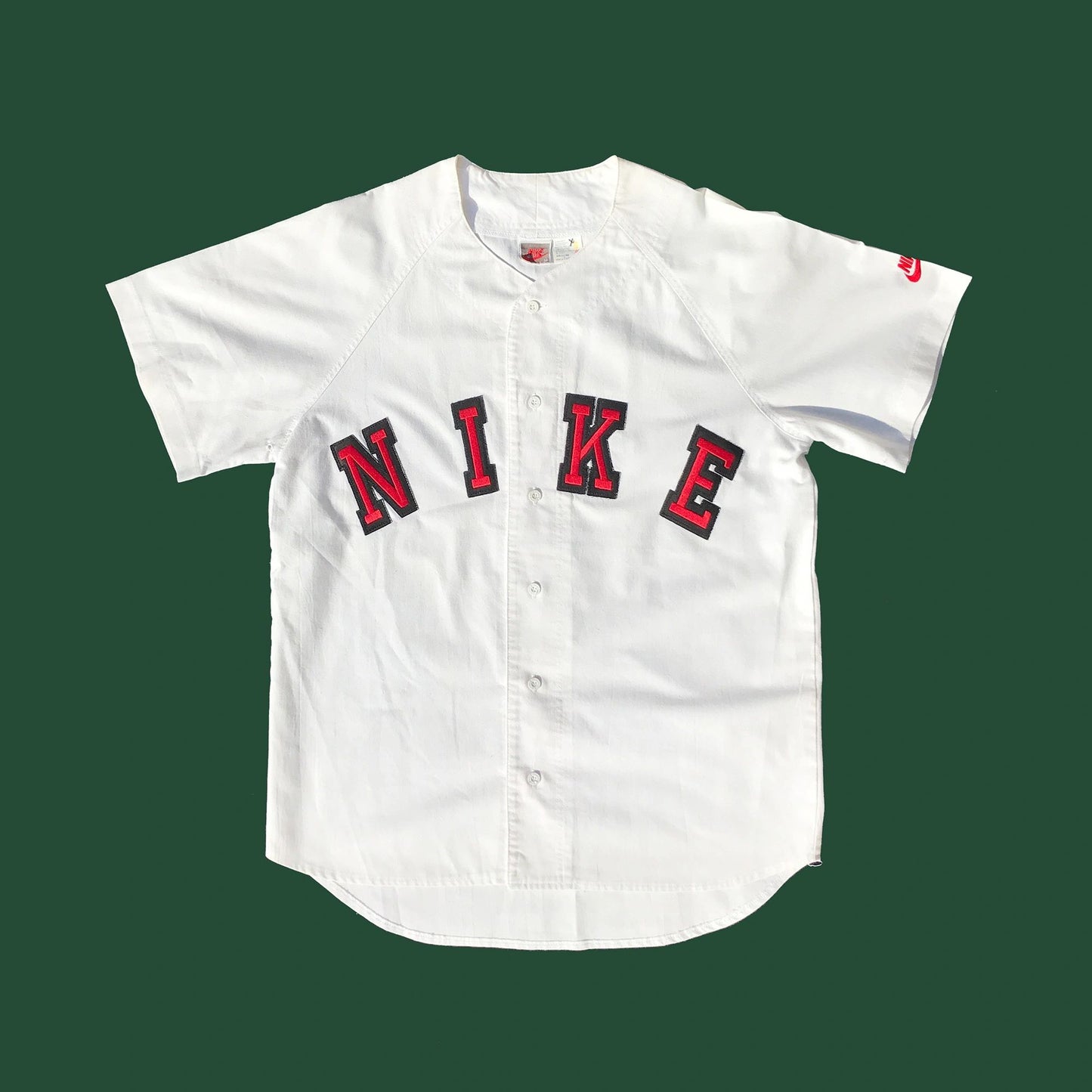 Nike Gray Tag Authentic 90's Baseball Jersey Size Medium / Large