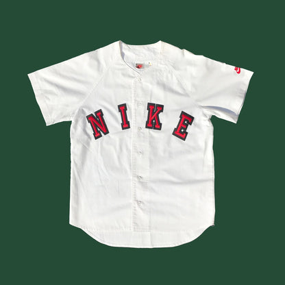 Nike Gray Tag Authentic 90's Baseball Jersey Size Medium / Large