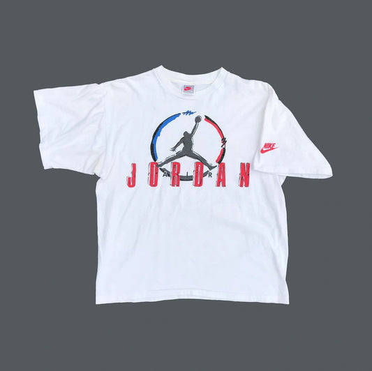 Nike Air Jordan 8 VIII Gray Tag T-Shirt Made in USA Size Medium