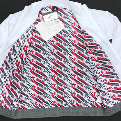 Nike Air Jordan 8 VIII Sample Multicolor Windbreaker Jacket NEW Size Large