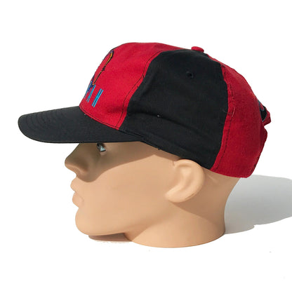 Nike Air Jordan 8 VIII OG 1993 Pinwheel Snapback Hat Aqua / Red