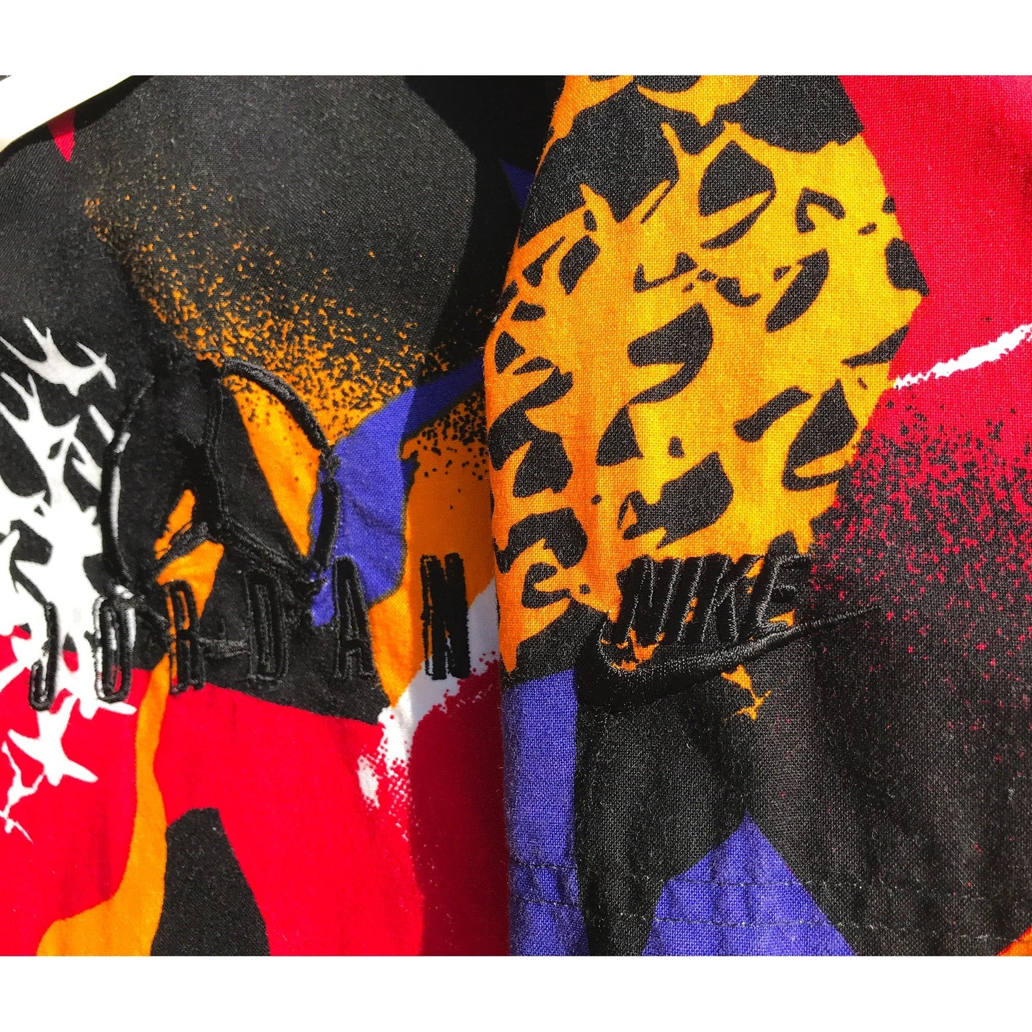 Nike Air Jordan 8 VIII All-Over Print Baseball Jersey + Shorts Set NEW