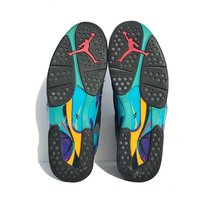 Nike Air Jordan 8 VIII Aqua All Star OG Shoes Size 13