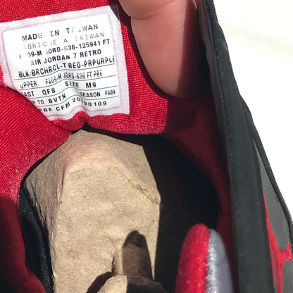 Nike Air Jordan 7 VII 1992 Retro Raptor Sample New Size 9
